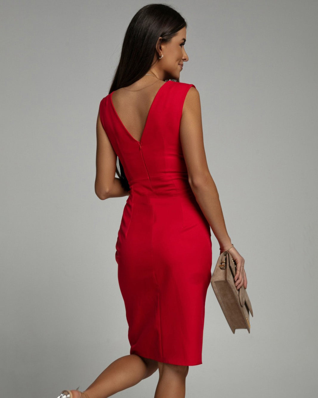 Valentina - Vestido decote em V