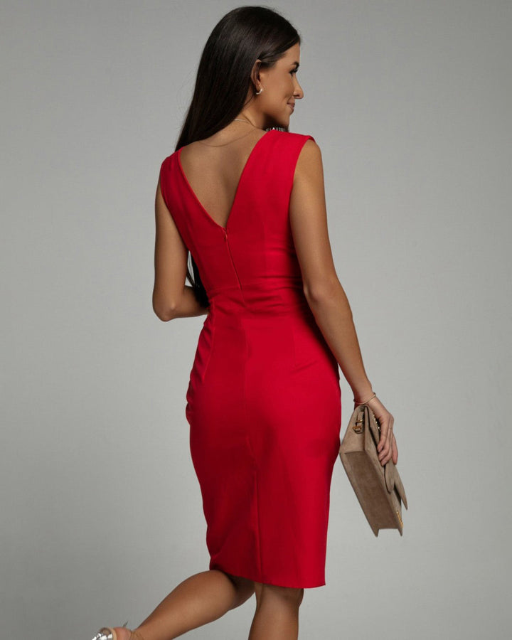 Valentina - Vestido decote em V