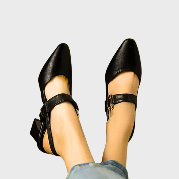 Rosália | Sapatos de Salto Ortopédicos com Suporte