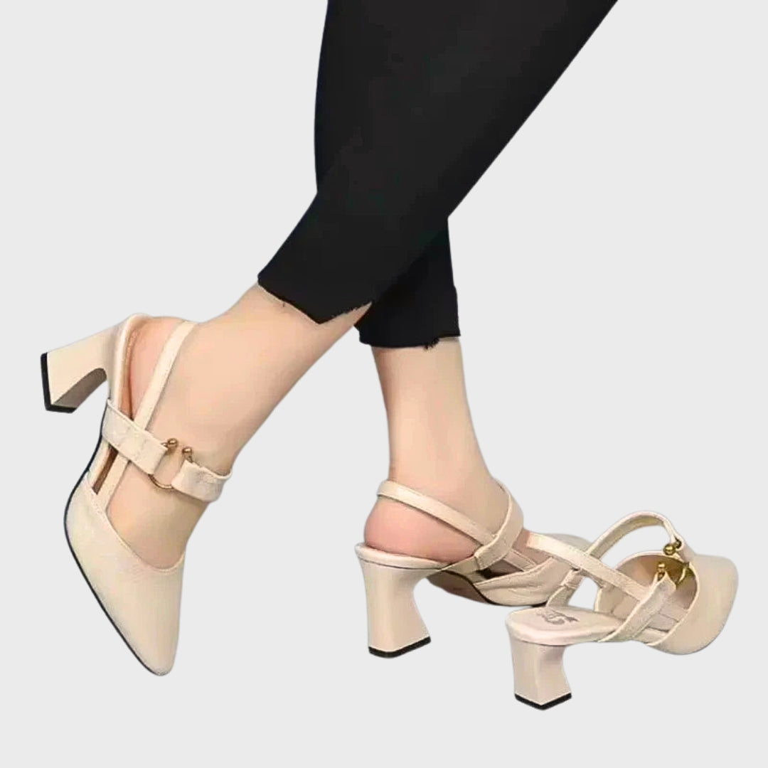 Rosália | Sapatos de Salto Ortopédicos com Suporte