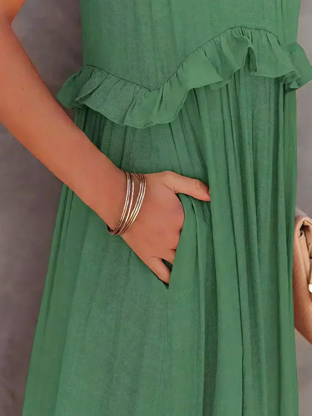 Coral - Vestido Longo