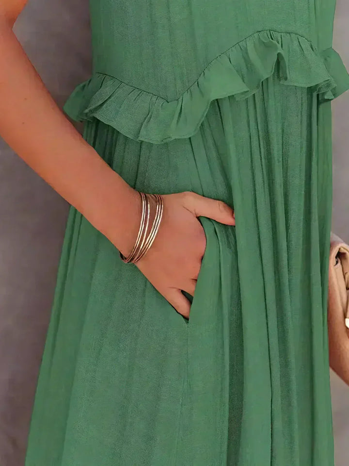 Coral - Vestido Longo