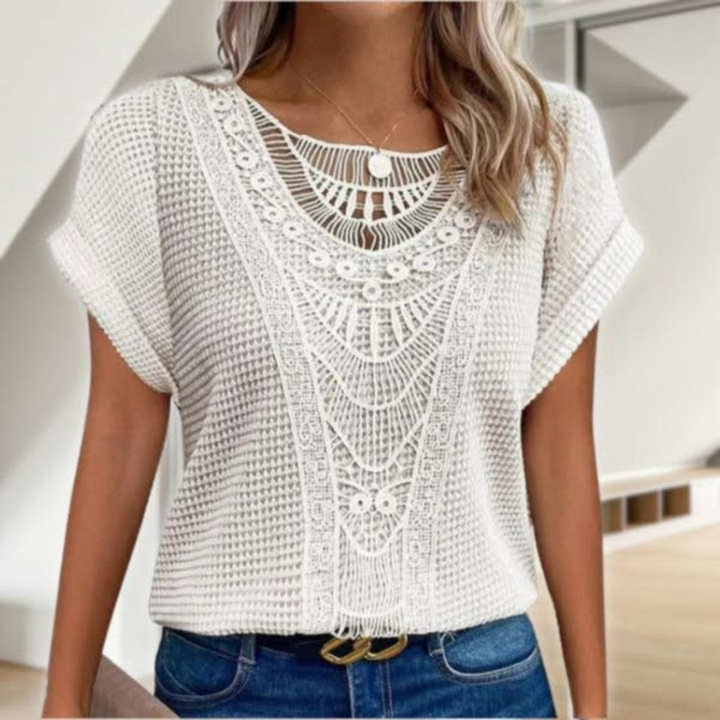 Top Elegante de Renda