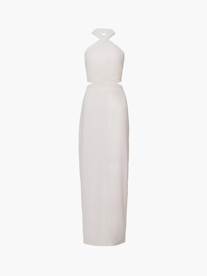 Cruzado Maxi Vestido Halter