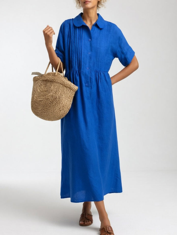 Salina - Vestido camisa fluido de verão