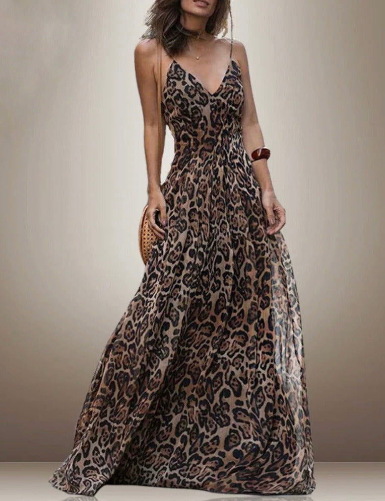 Anisa Leopardo - Vestido