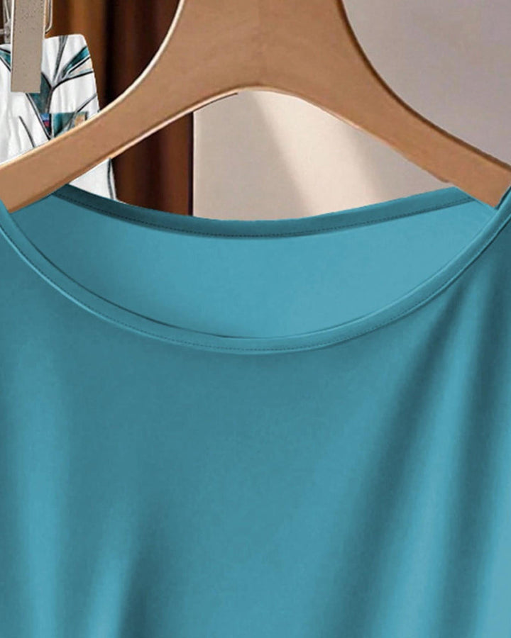 Verão | Conjunto estampado, camisa e calças