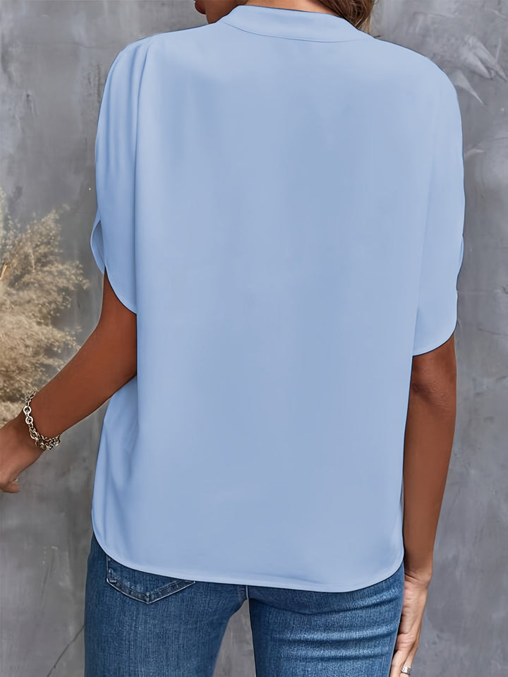 Blusa Elegante com Decote em V