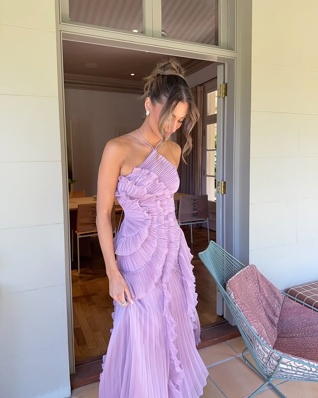 Vestido Plissado - Novidade