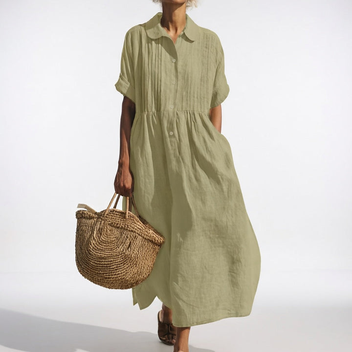 Salina - Vestido camisa fluido de verão