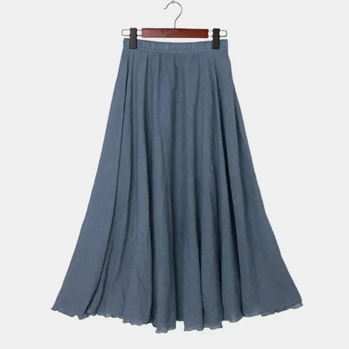 Saia Elegante de Cintura Alta