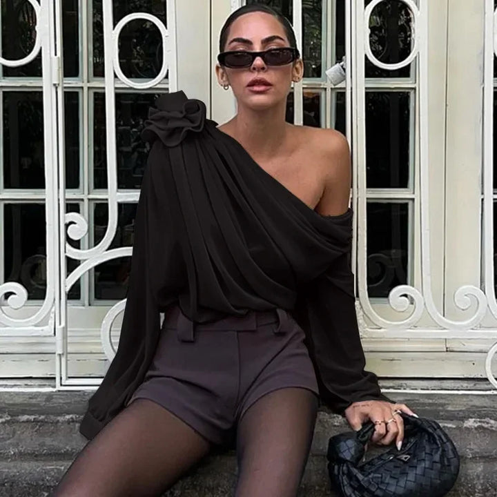 Top Elegante Rosa