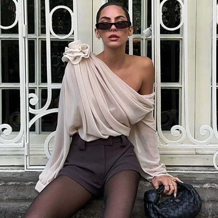 Top Elegante Rosa
