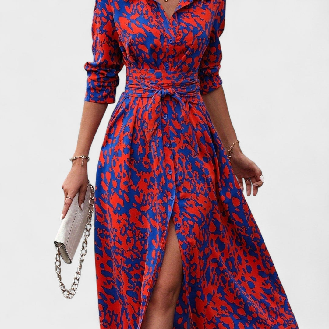Bianca - Vestido Estampado Animal