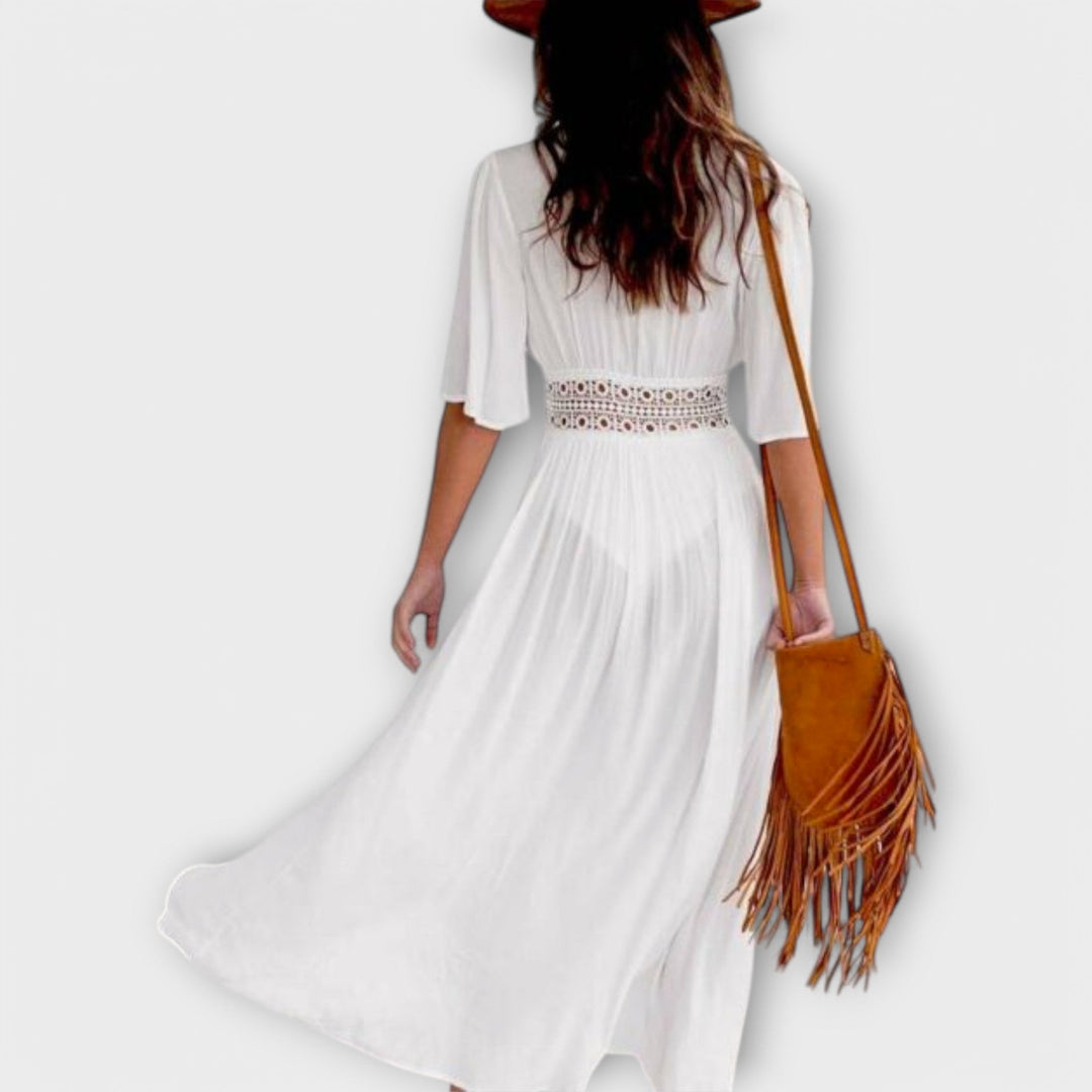 Luisa - Vestido Midi Boémio