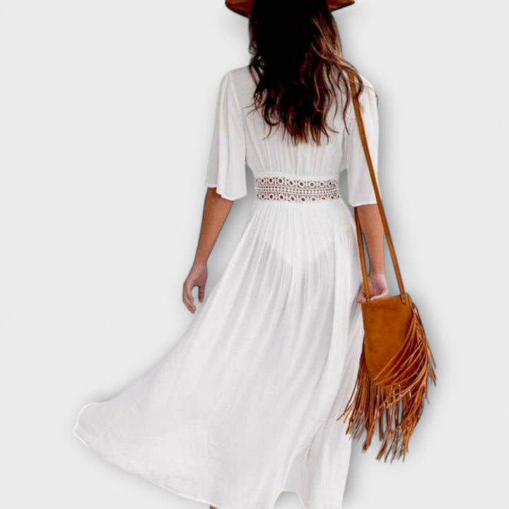 Luisa - Vestido Midi Boémio