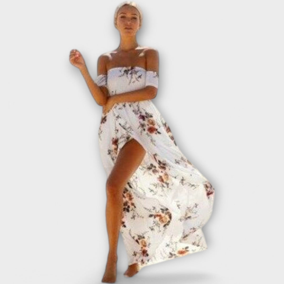 Francisca - Vestido midi Boémio