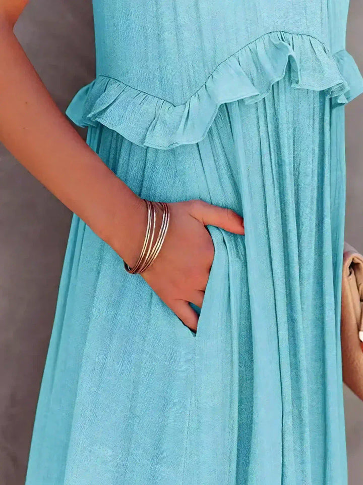 Coral - Vestido Longo
