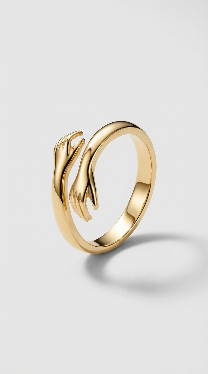 Amara - Anel Embrace Ouro