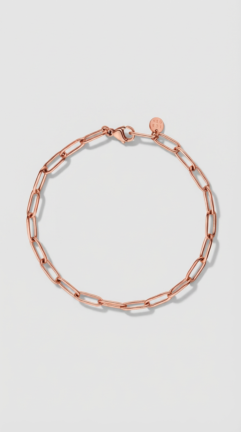 Charlotte - Pulseira de Corrente Dourada