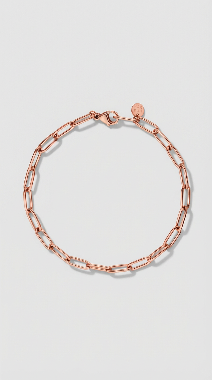 Charlotte - Pulseira de Corrente Dourada
