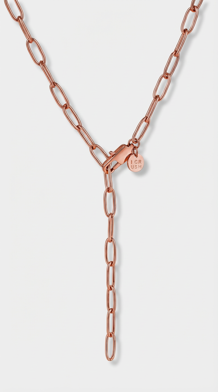 Victoria - Colar Lariat Dourado