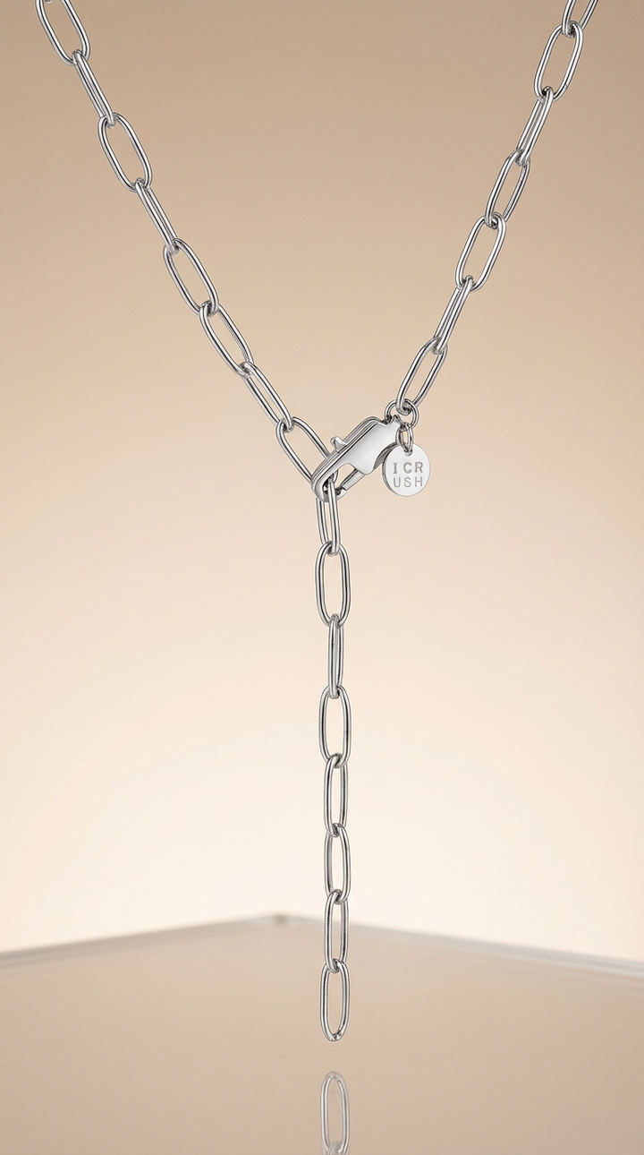 Victoria - Colar Lariat Dourado