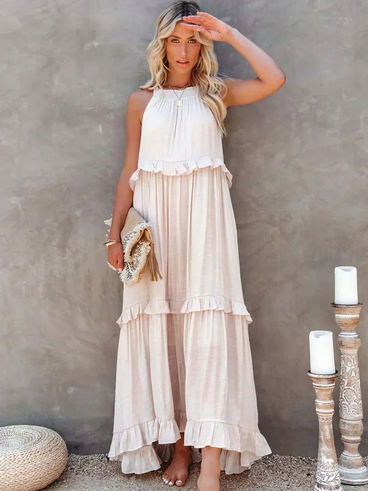 Coral - Vestido Longo