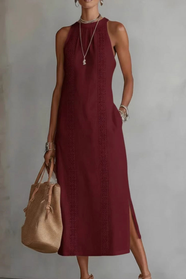Clara - Vestido Elegante Comprido