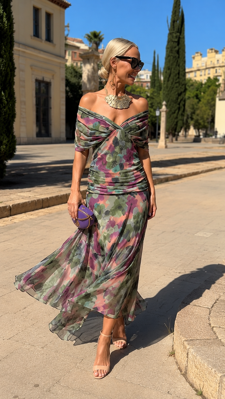 Beatriz - Vestido Elegante com Decote em V