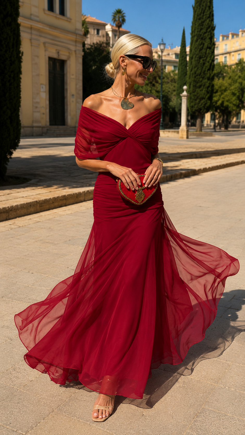 Beatriz - Vestido Elegante com Decote em V