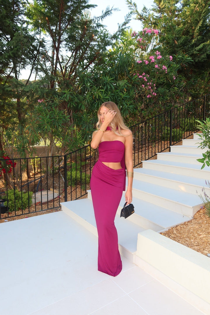 Vera - Vestido Maxi Drapeado
