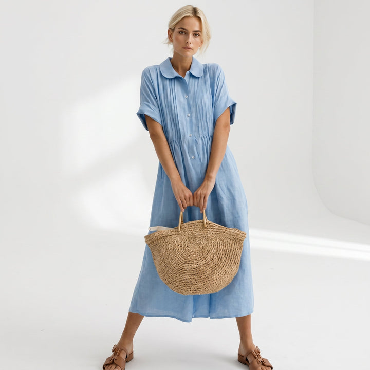 Salina - Vestido camisa fluido de verão