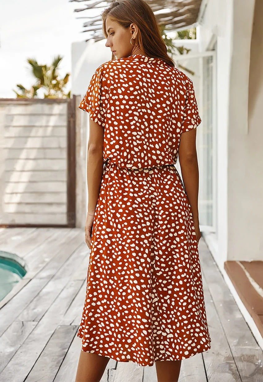 Lesley - Vestido Prático e Confortável